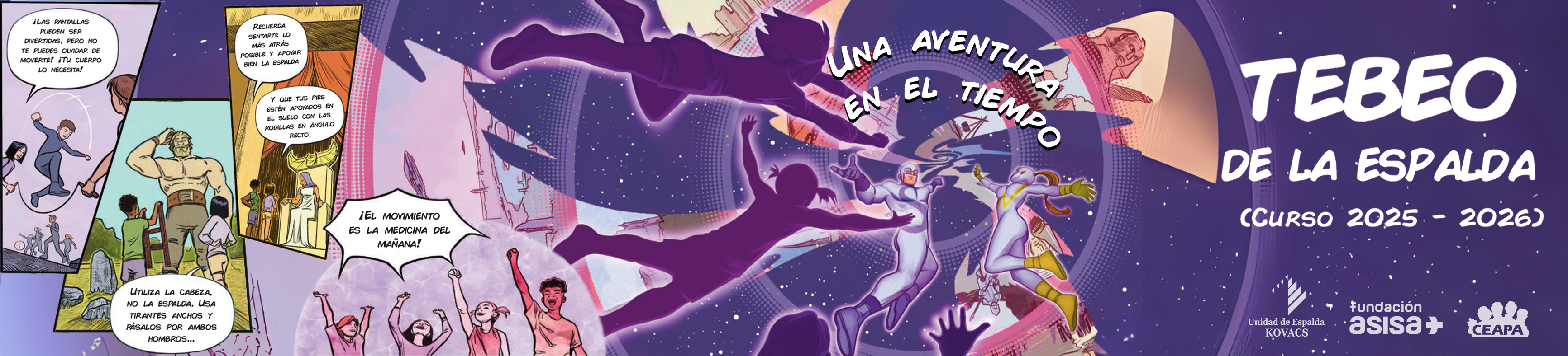 Activa tus superpoderes para tener una espalda sana